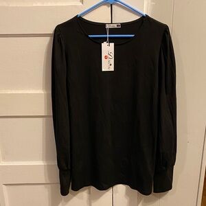 Black Long Sleeve Blouse